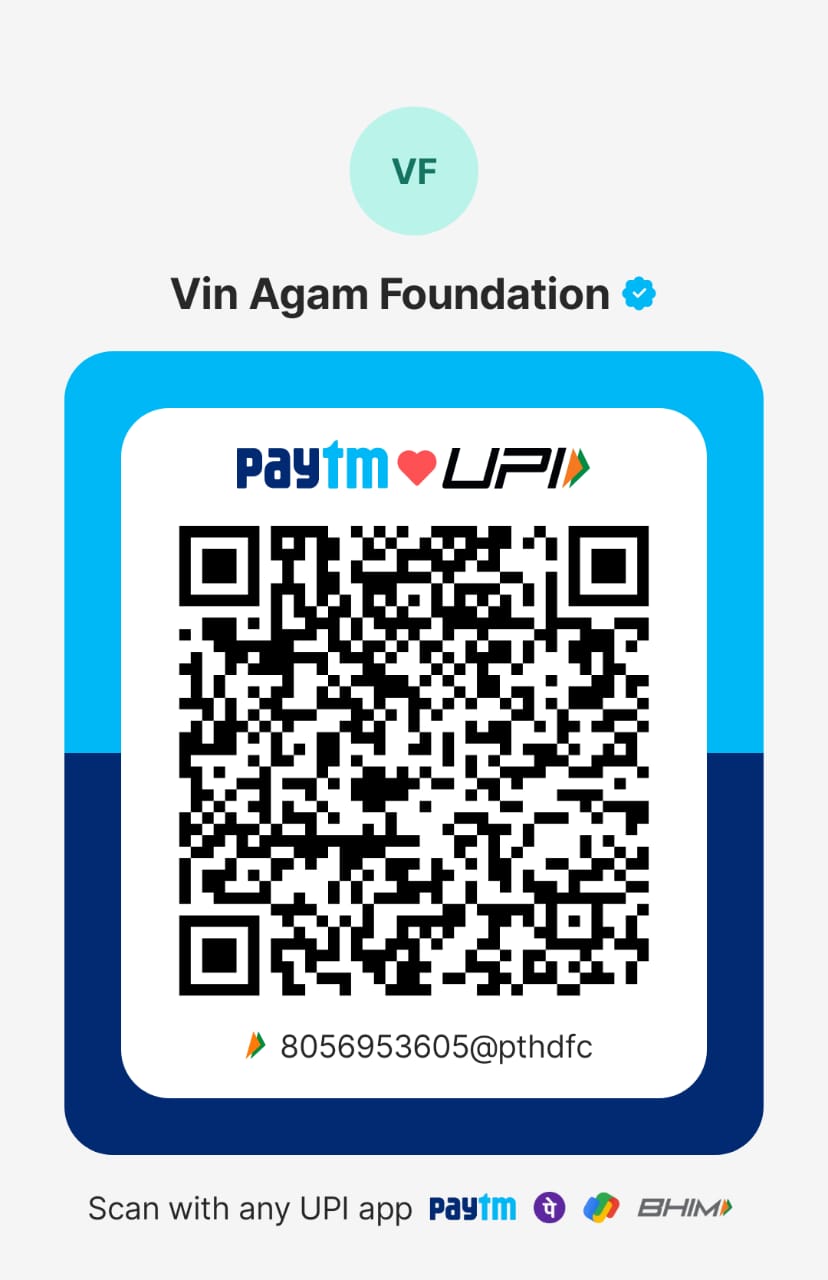 Vin Agam Donation QR Code